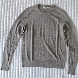Uniqlo Grey Merino Wool Sweater XS